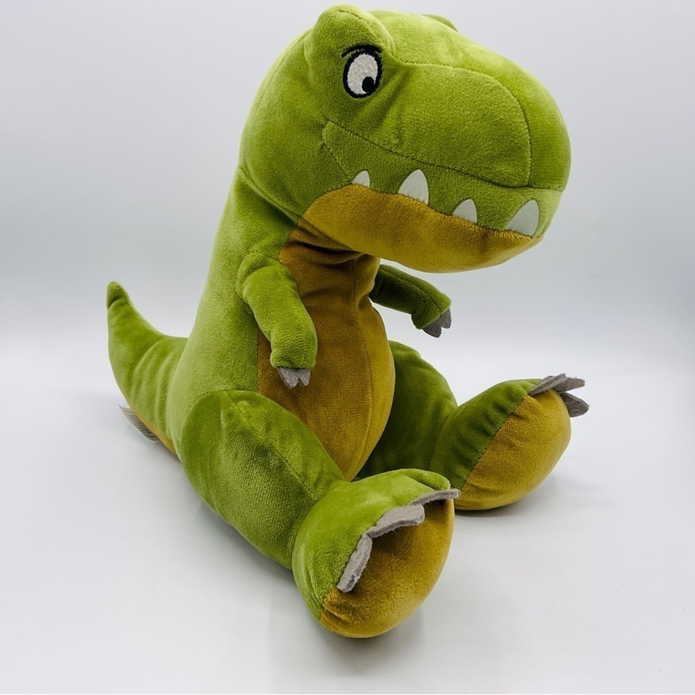 ARE We There Yet? Dinosaur Plush Green T-Rex Stuffed Animal Soft Toy Kohls Cares